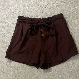 Brown Charlotte Russe shorts